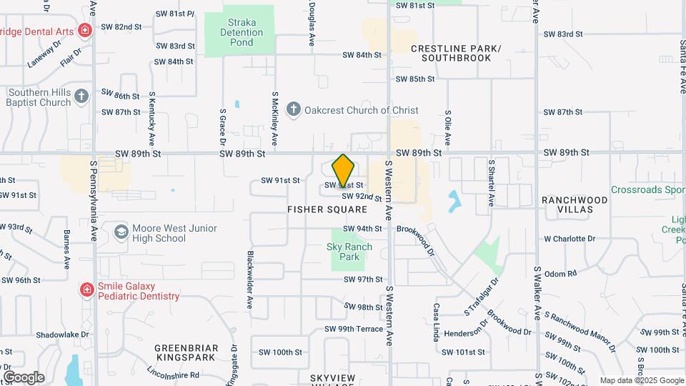 1007 SW 92nd St Map and Location Details