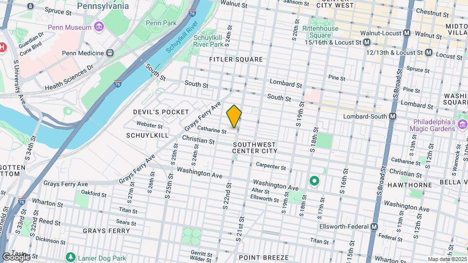2207 Catharine St Map and Location Details