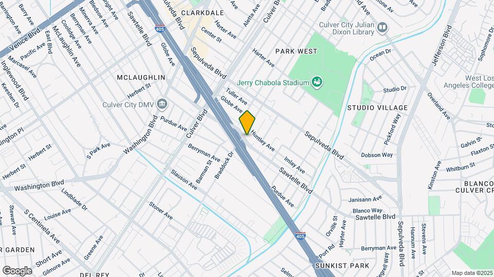 4600 Sawtelle Blvd Map and Location Details