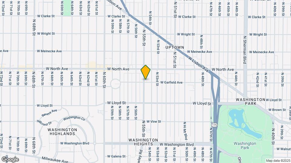 2202 N 55th St Map and Location Details