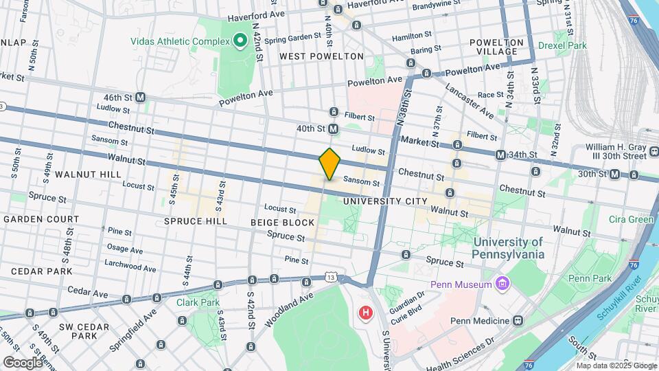 3931 Walnut St Map and Location Details