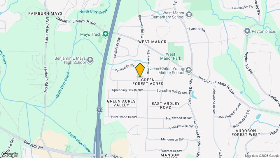 3269 Pamlico Dr SW Map and Location Details