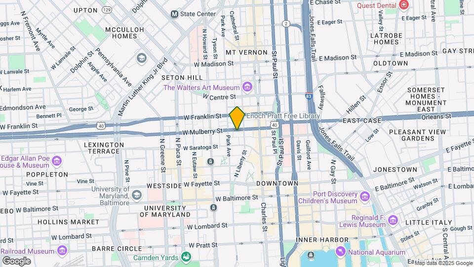 111 W Mulberry St Mapa y Detalles de la Ubicación