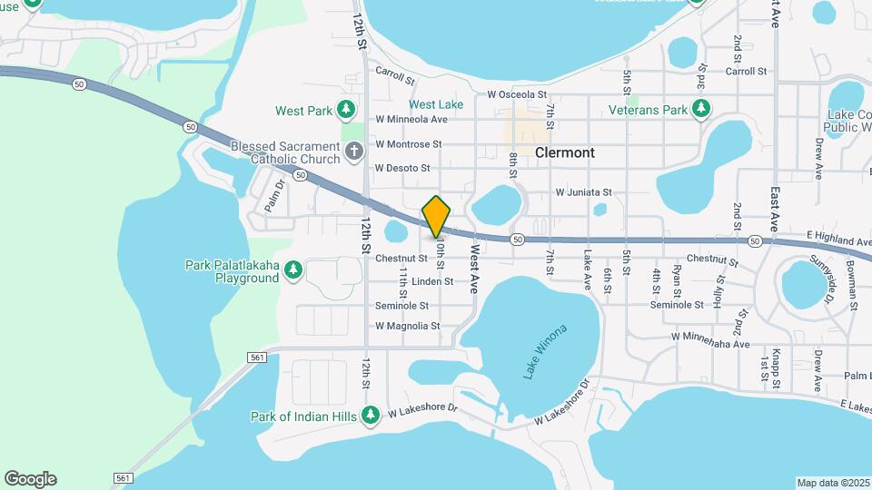 1126 10th St Map and Location Details