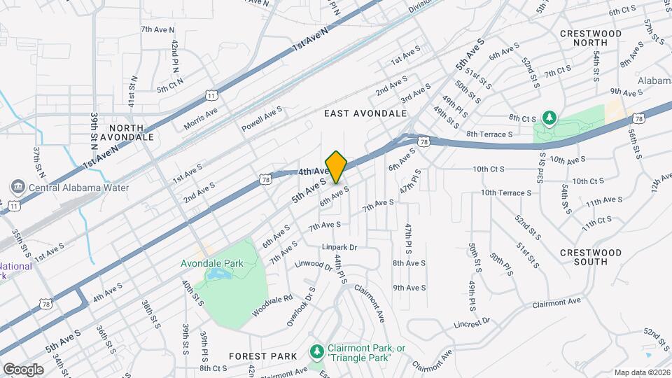 4448 6th Ave S Mapa y Detalles de la Ubicación