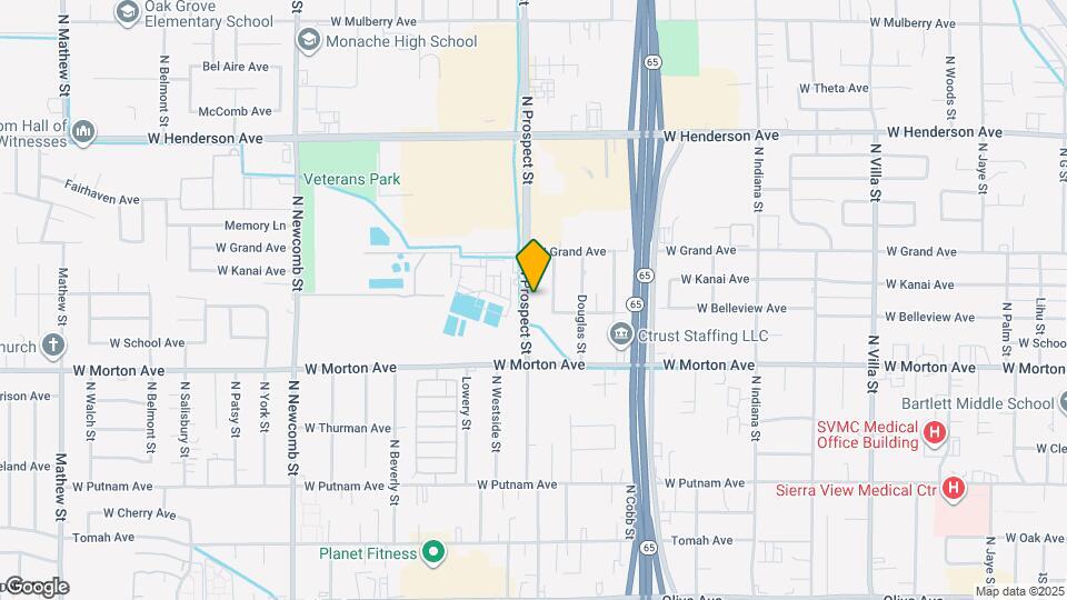 522 N Prospect St Map and Location Details