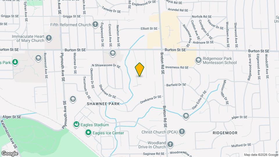 2148 Omena Ave SE Map and Location Details