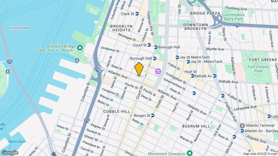 184 State St Mapa y Detalles de la Ubicación