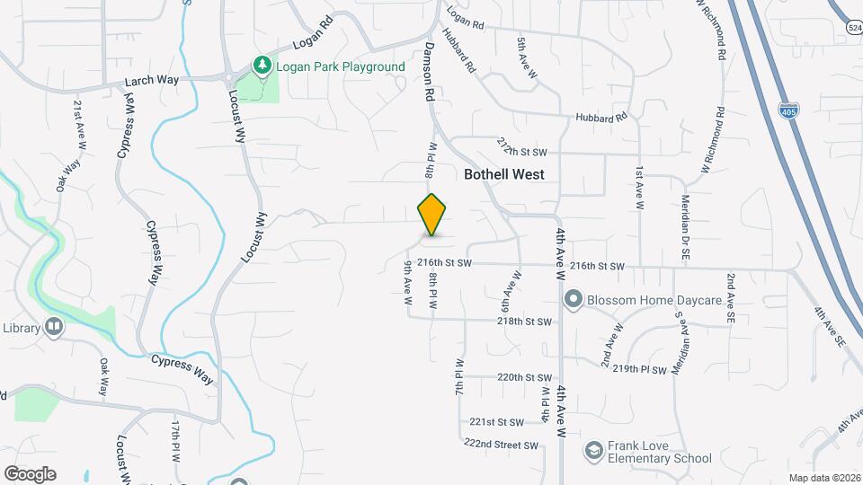 817 215th Pl SW Map and Location Details