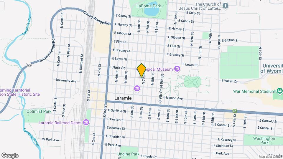 620 E Fremont St Map and Location Details