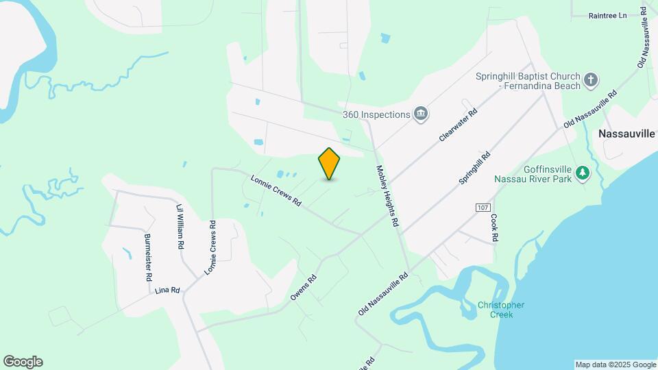 85685 Lonnie Crews Rd Map and Location Details