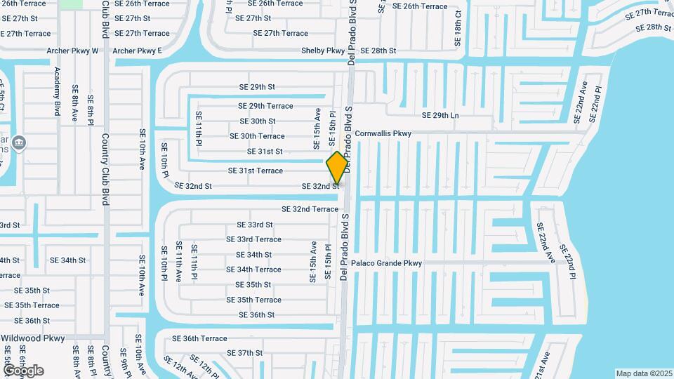 1518 SE 32nd St Map and Location Details
