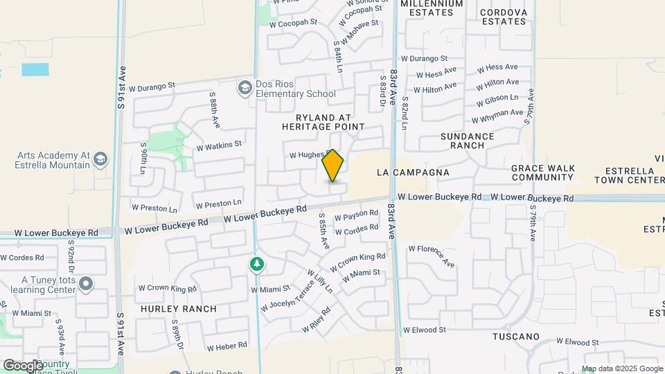 2643 S 84th Gln Map and Location Details