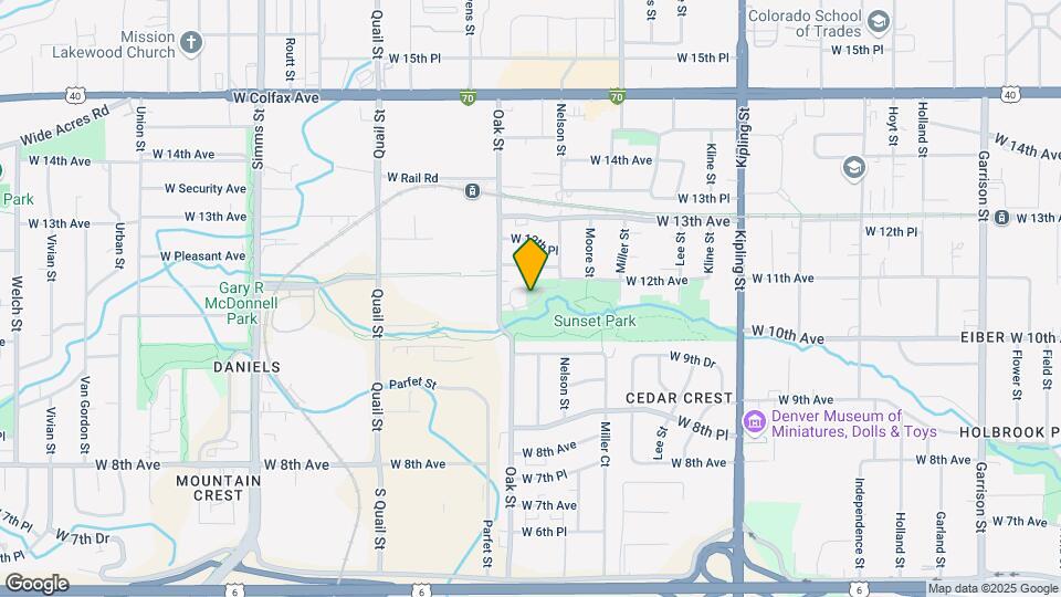 1071 Oak Cir Map and Location Details
