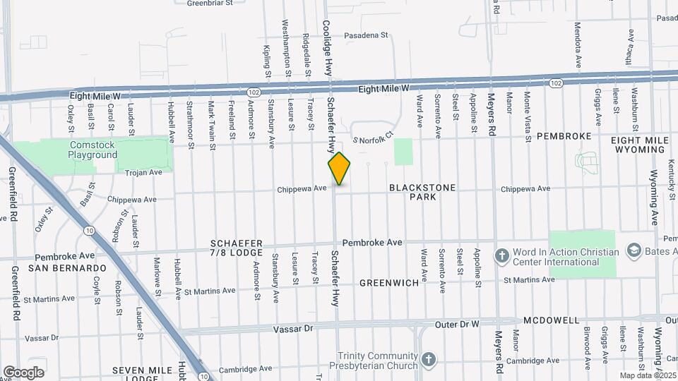 20100 Schaefer Hwy Map and Location Details