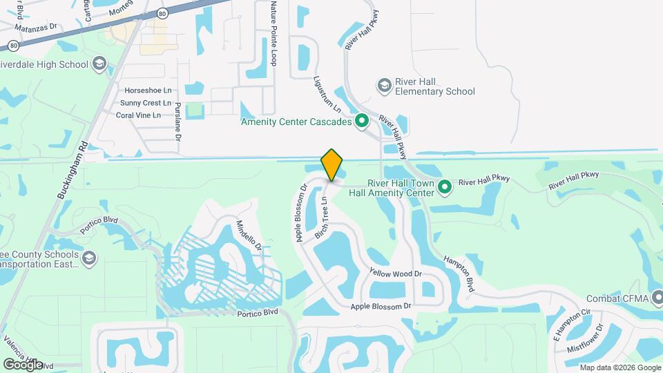 3200 Birch Tree Ln Map and Location Details