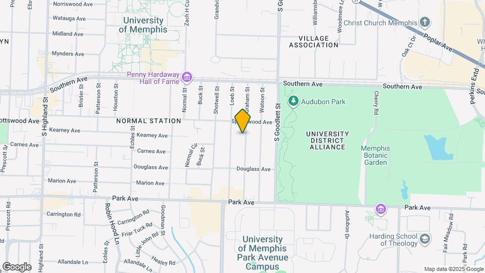 705 S Graham St Map and Location Details