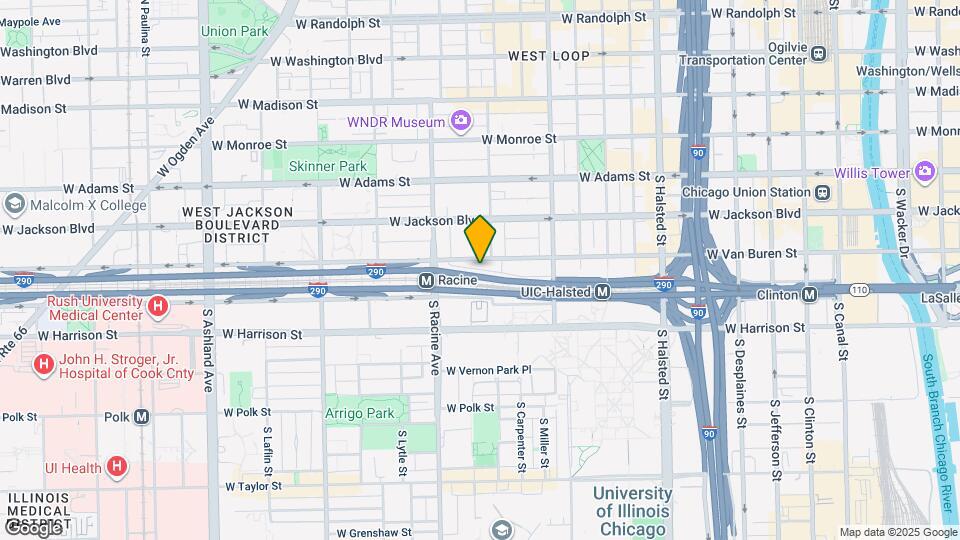 1125 W Tilden St Mapa y Detalles de la Ubicación