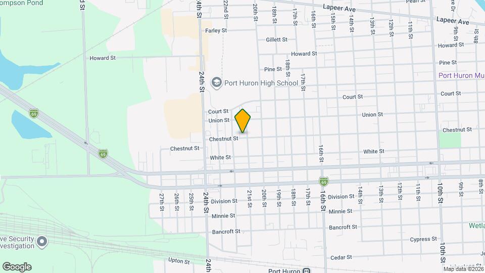 1333 21st St Mapa y Detalles de la Ubicación