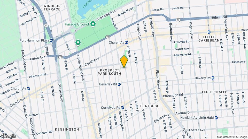 190 E 17th St Mapa y Detalles de la Ubicación