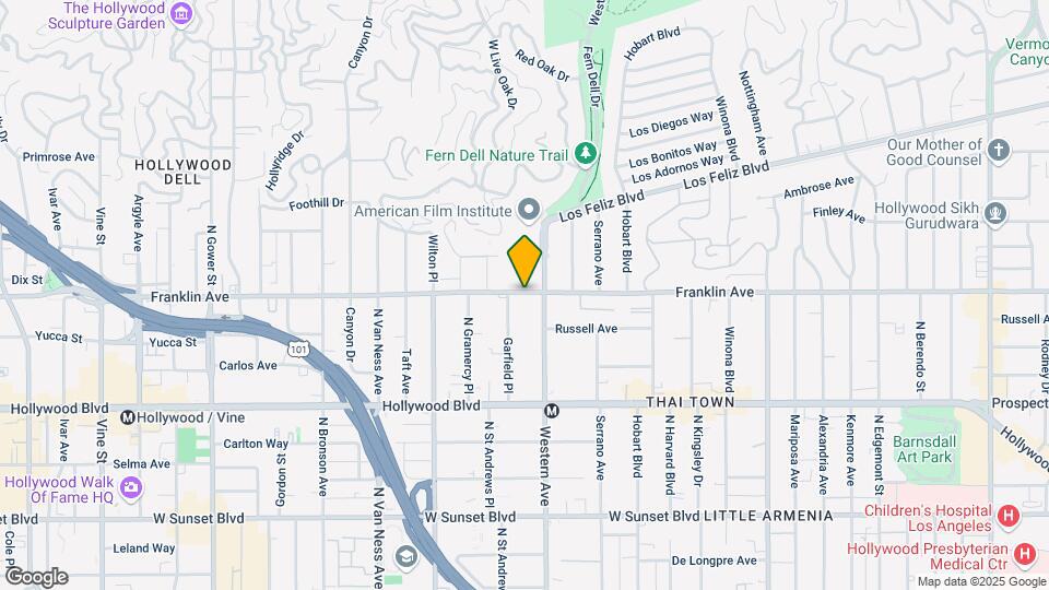 5522 Franklin Ave Map and Location Details