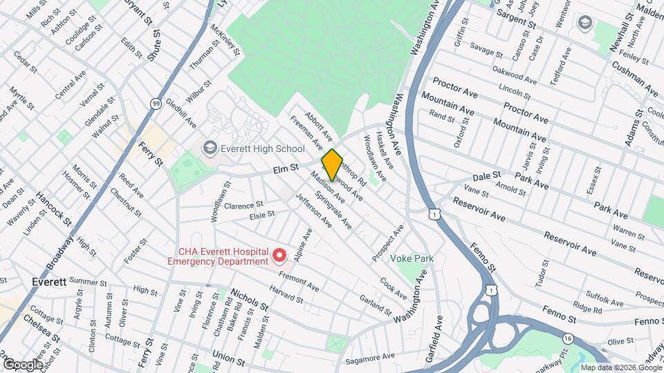 61 Madison Ave, Unit 3 Map and Location Details