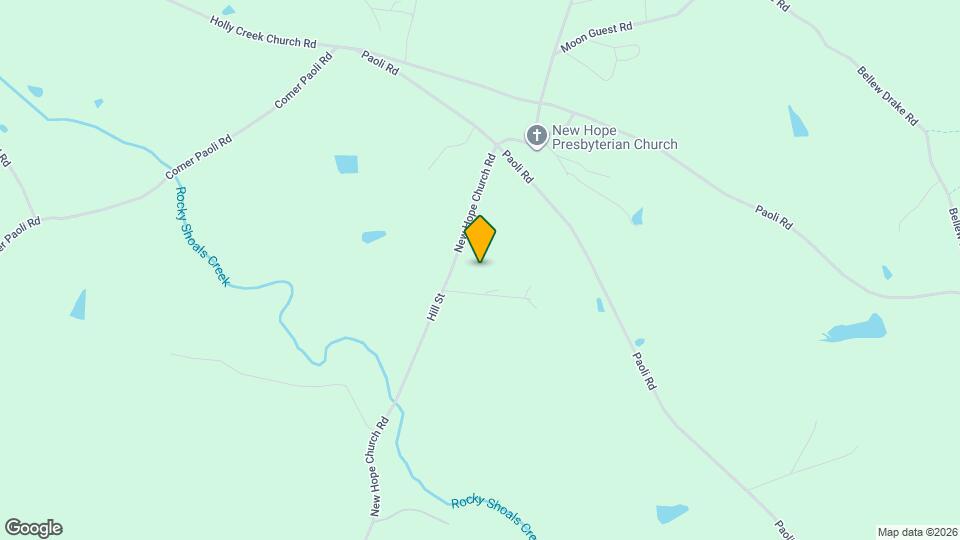 2040 New Hope Church Rd Map and Location Details