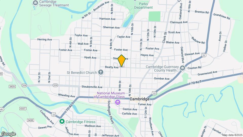 902 Beatty Ave Map and Location Details