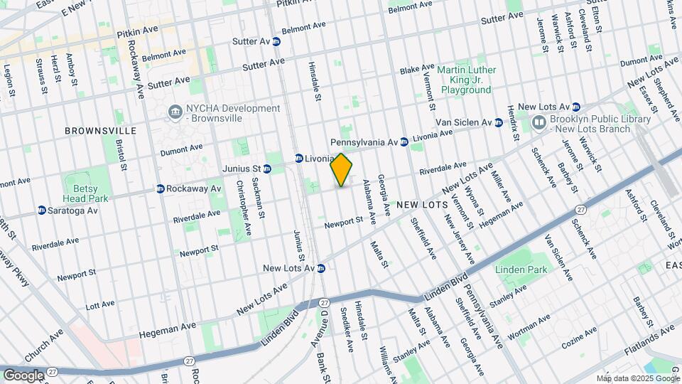 482 Riverdale Ave Map and Location Details