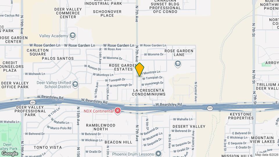 20420 N 6th Dr Map and Location Details