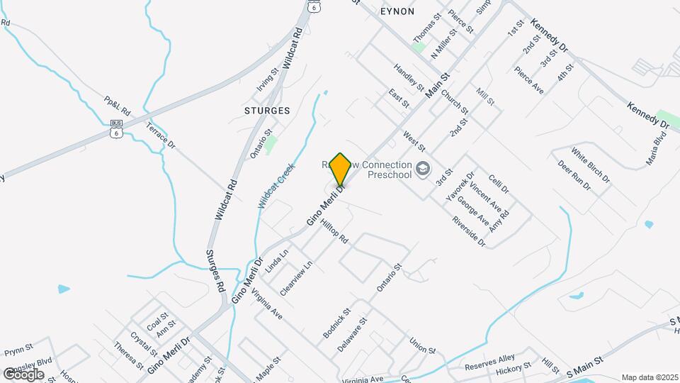 738 Gino Merli Dr Map and Location Details