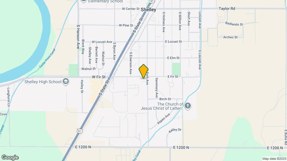 510 S Park Ave Map and Location Details