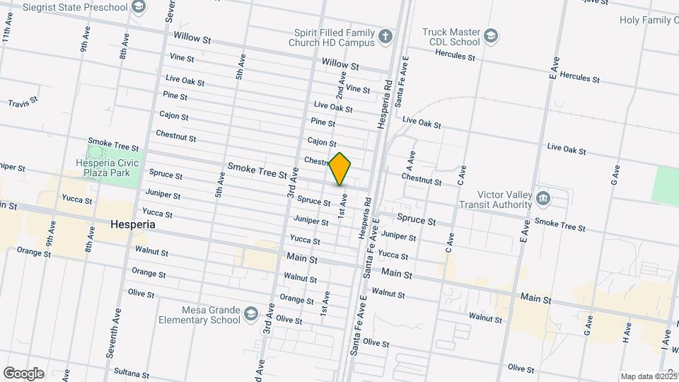 16508-16499 Smoke Tree St Map and Location Details