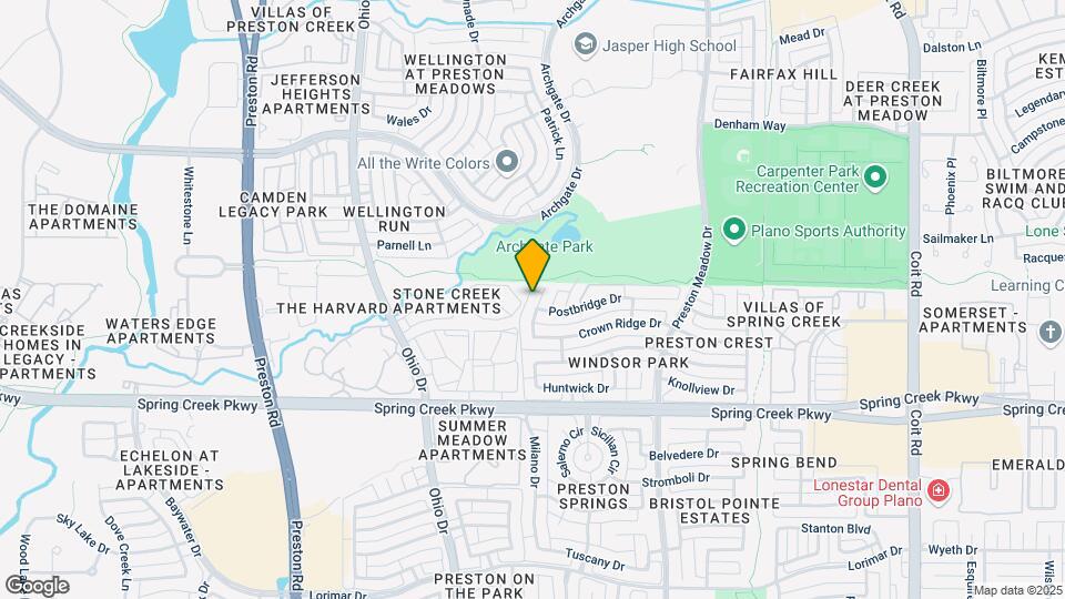 6405 Essex Ln Map and Location Details