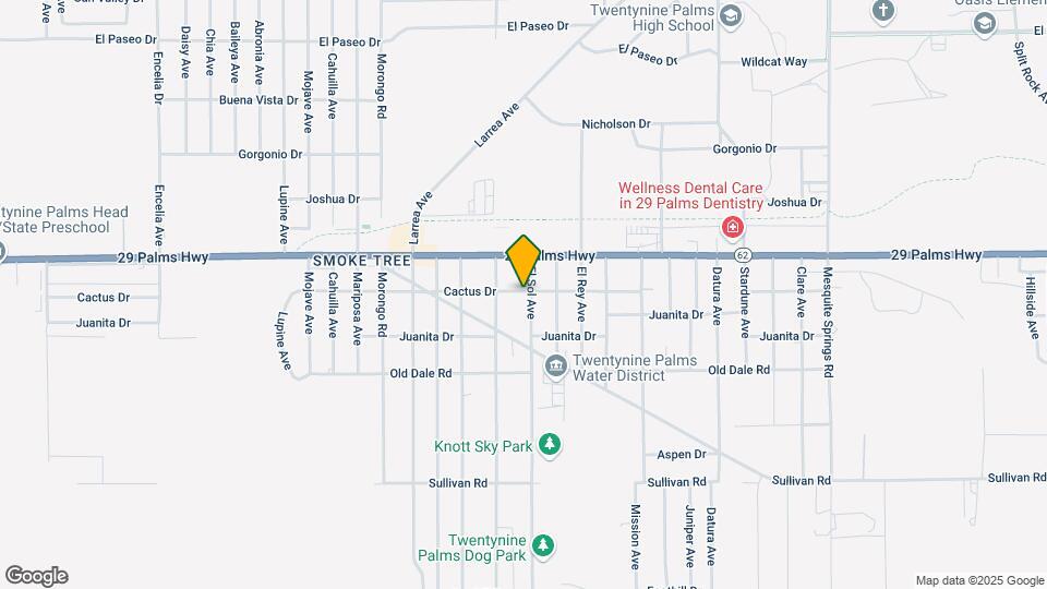 72345 Cactus Dr Map and Location Details