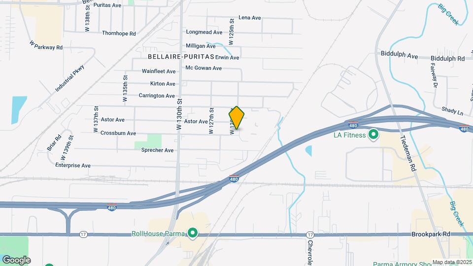 4735 W 125th St Map and Location Details