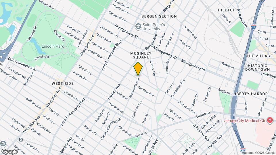 197-203 Monticello Ave Map and Location Details