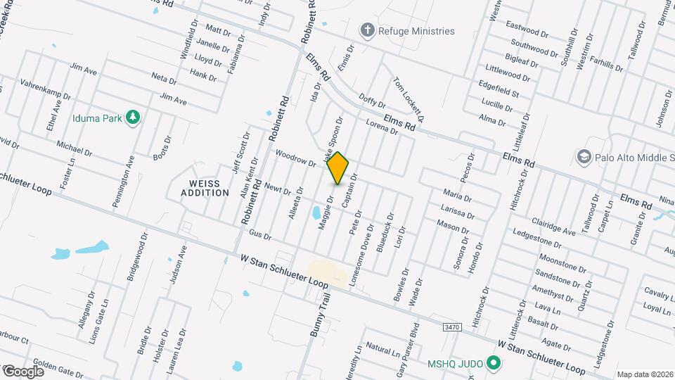 4300 Maggie Dr Map and Location Details