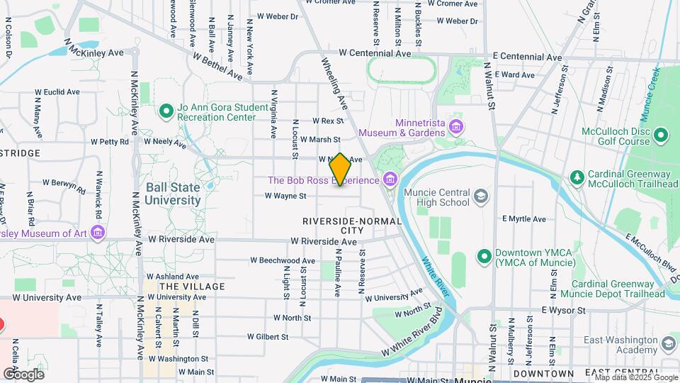 824 W Wayne St Map and Location Details