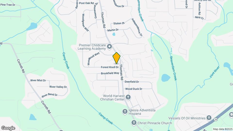 9512 Forest Knoll Dr Map and Location Details