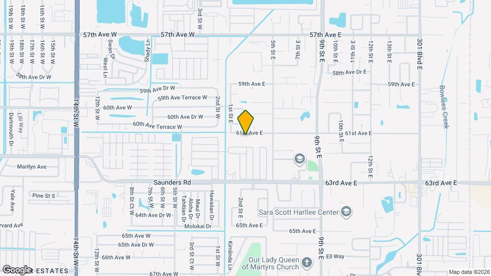 220 61st Ave E Map and Location Details