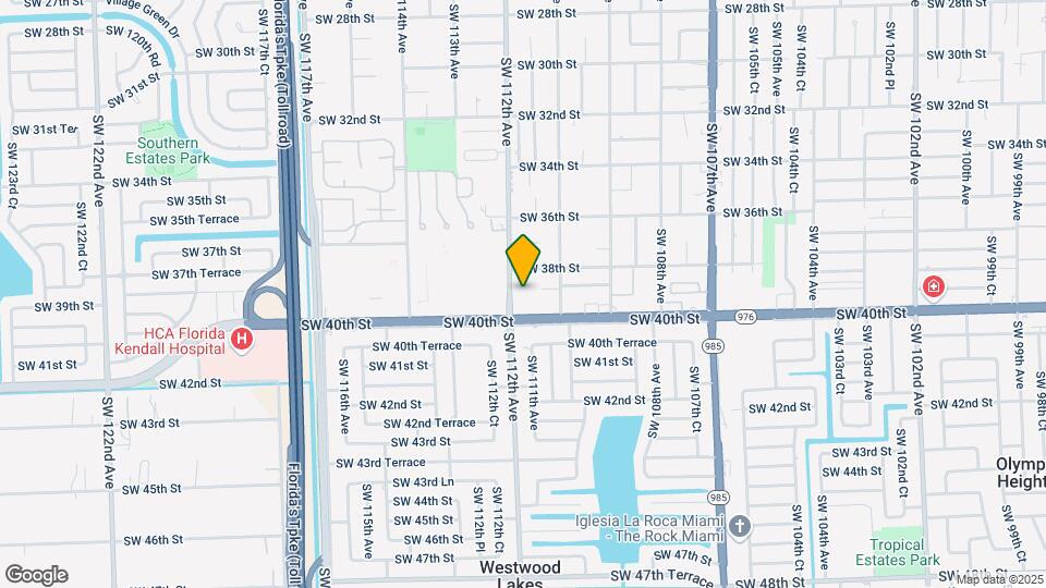 VILLAS OF WEST BIRD CONDO Mapa y Detalles de la Ubicación