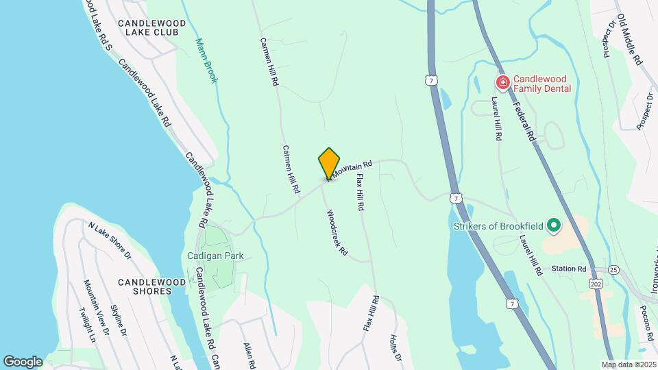 45 N Mountain Rd Map and Location Details