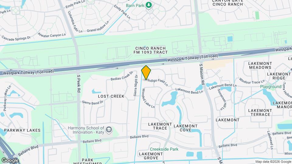 7107 Dove Hollow Ct Map and Location Details