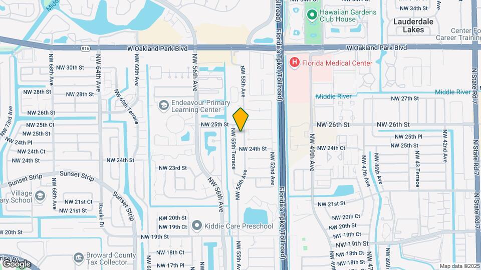 2441 NW 55th Ave Map and Location Details