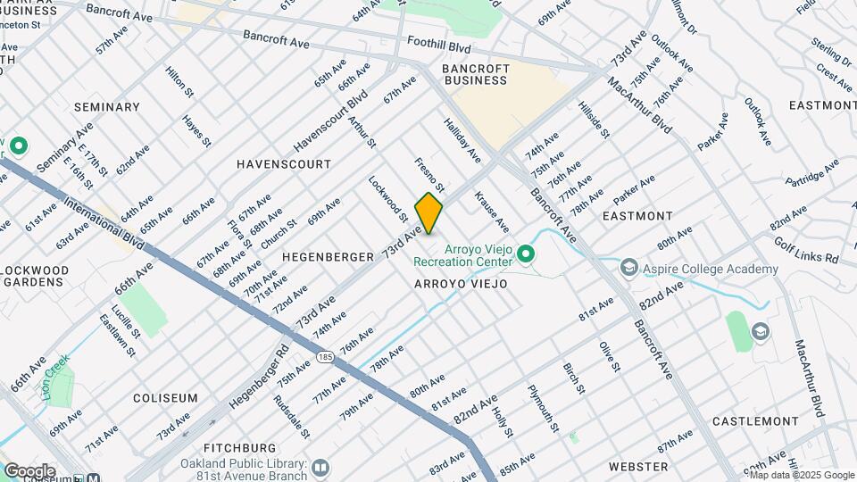 7336 Lockwood St Map and Location Details