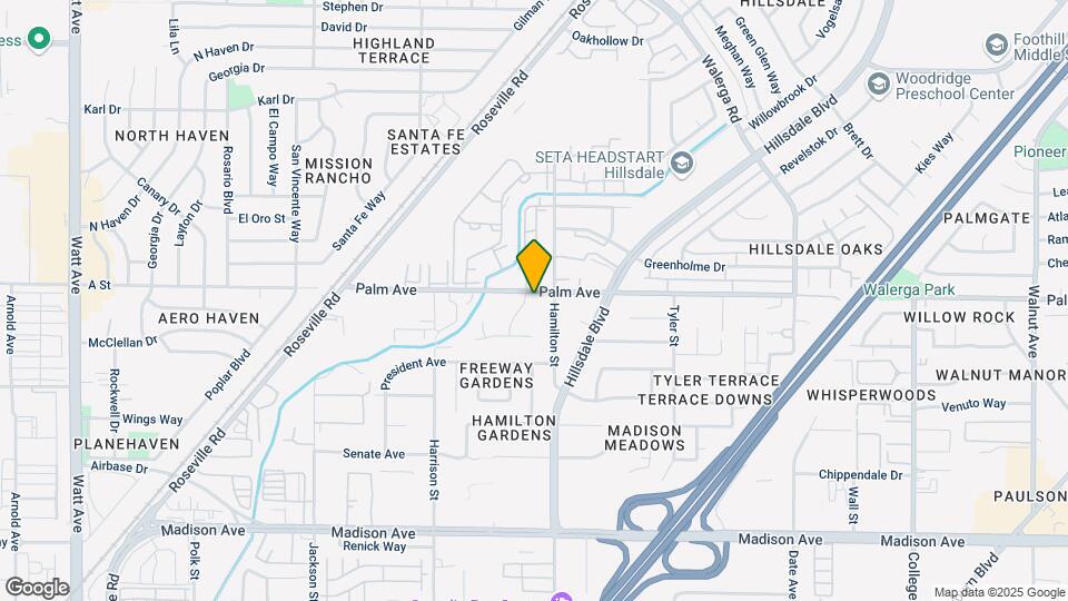 5546 Palmdale Way-Unit -5548 Map and Location Details