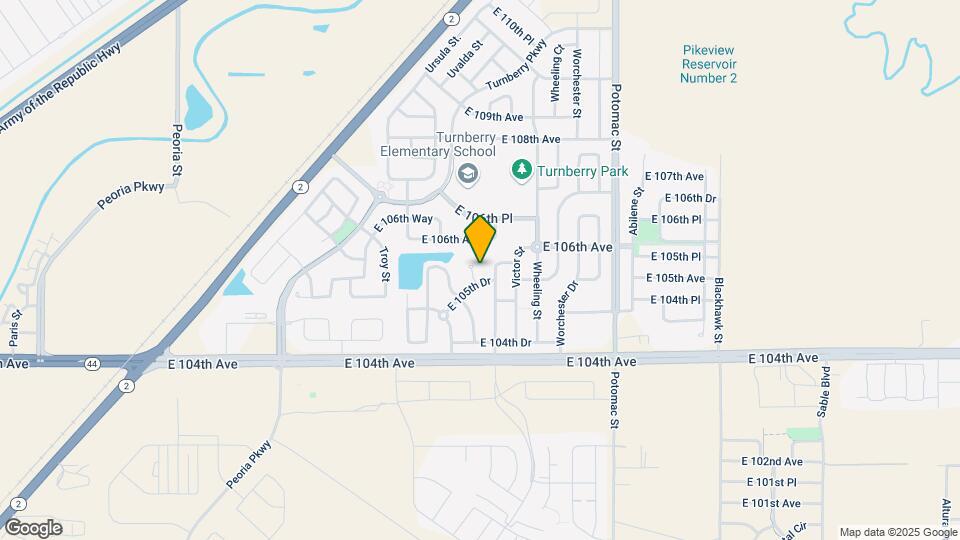 10572 Vaughn Ct Map and Location Details