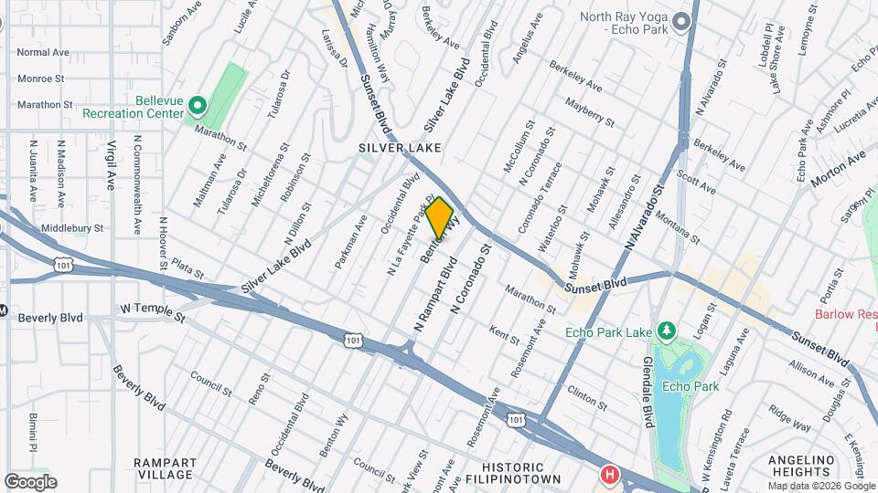 906 Benton Wy Map and Location Details