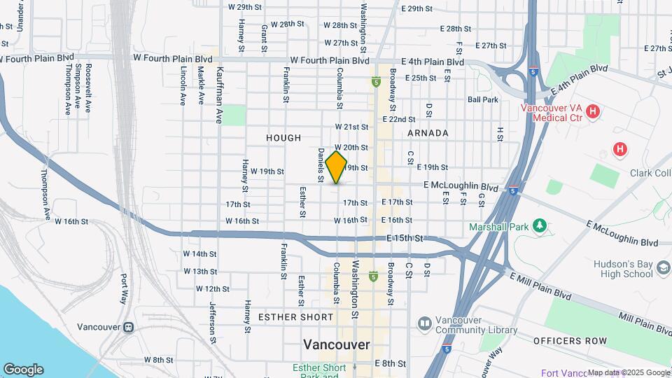 301 W Mcloughlin Blvd Map and Location Details